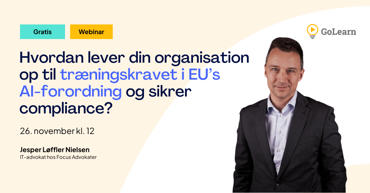 EU AI act webinar - Facebook ad